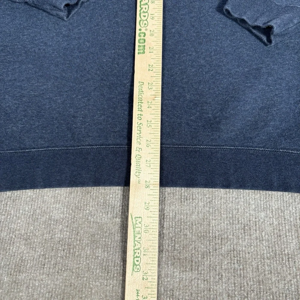Nike Sportswear Club Fleece Hoodie Sweatshirt Mens 2XL Pullover Blue Embroidered